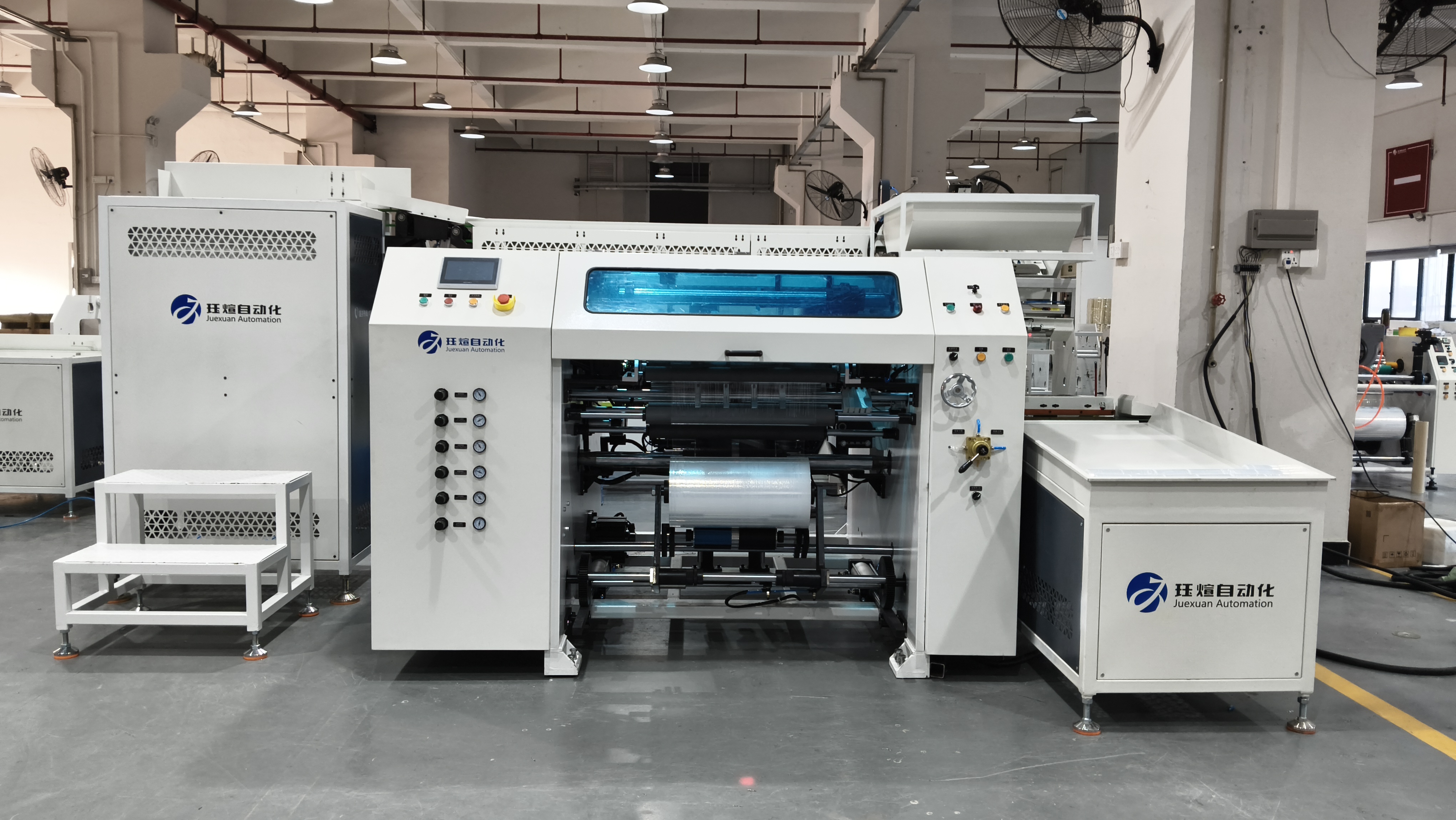 fully automatic stretch film slitter rewinder fully automatic stretch film slitter rewinder