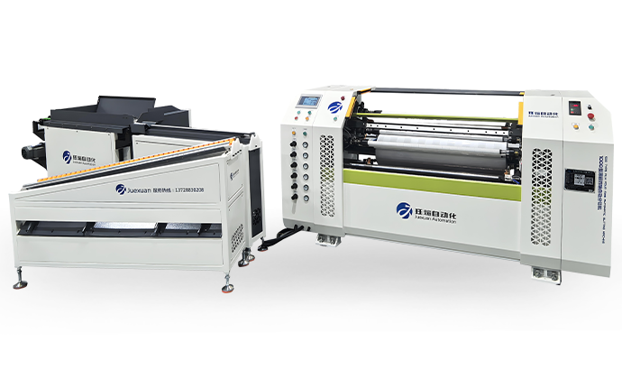 Fully automatic PE film cutting machine