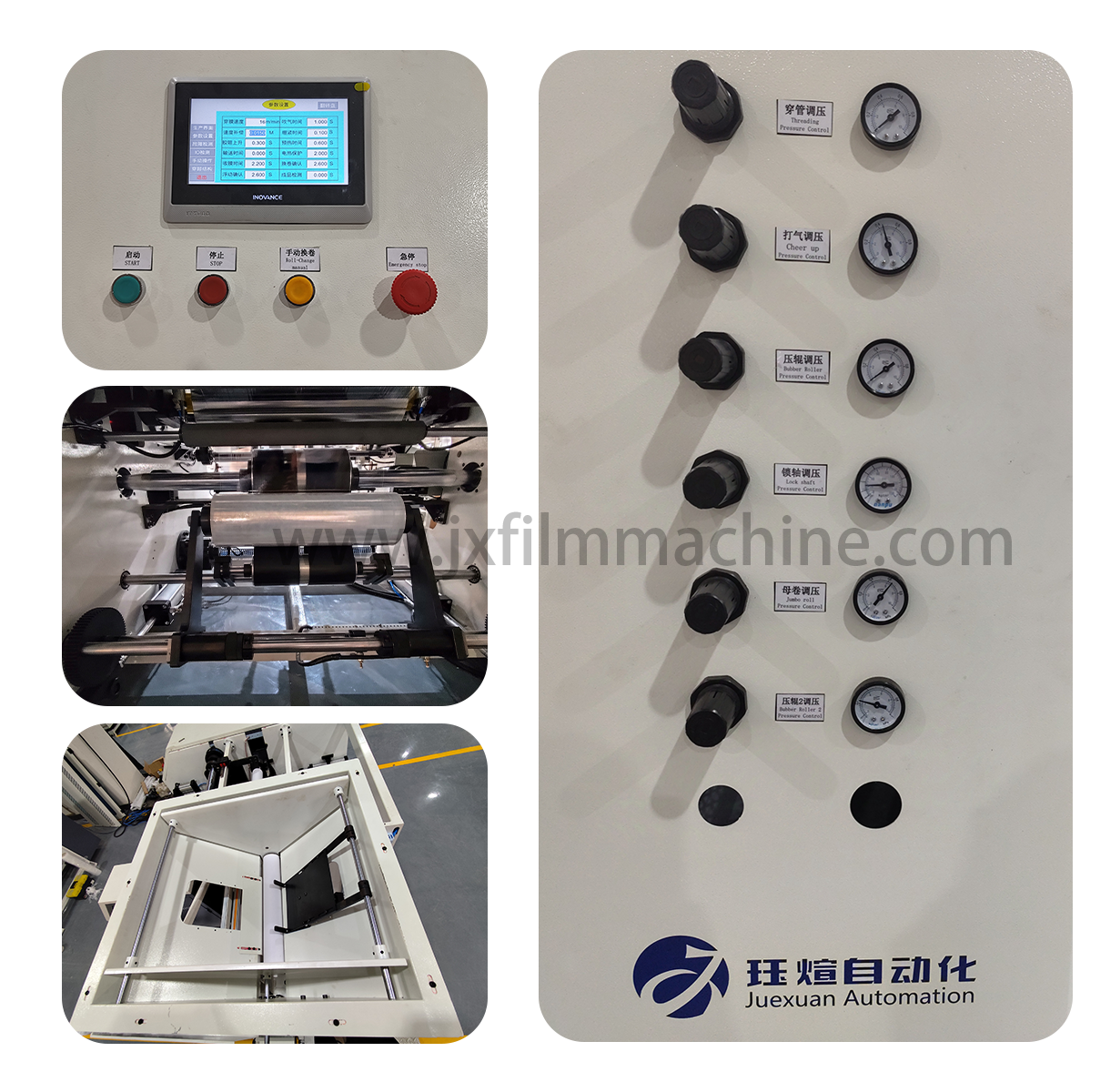 Professional manufacturer of fully automatic rewinding machines