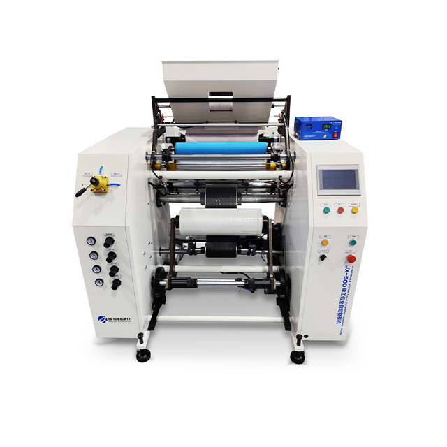 Winding film rewinding machine