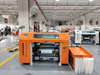 Fully automatic PVC preservation film rewinding machine