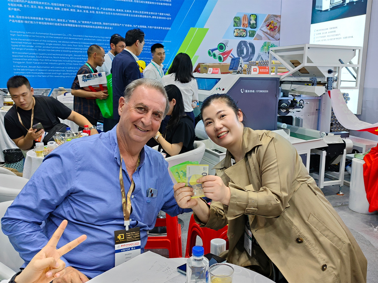 Stretch film Rewinding machine