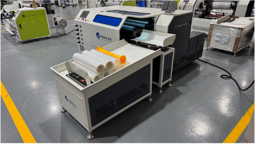 Fully Automatic Coreless Stretch Film Rewinder