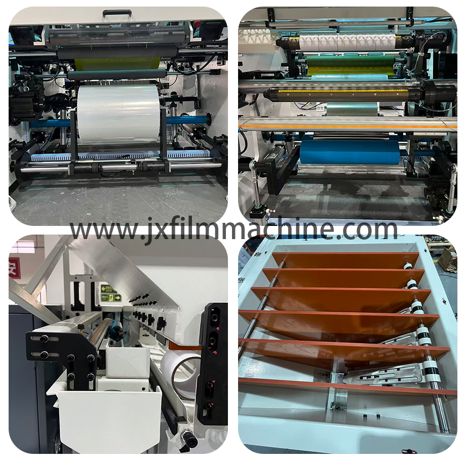 Fully automatic tubeless slitting machine