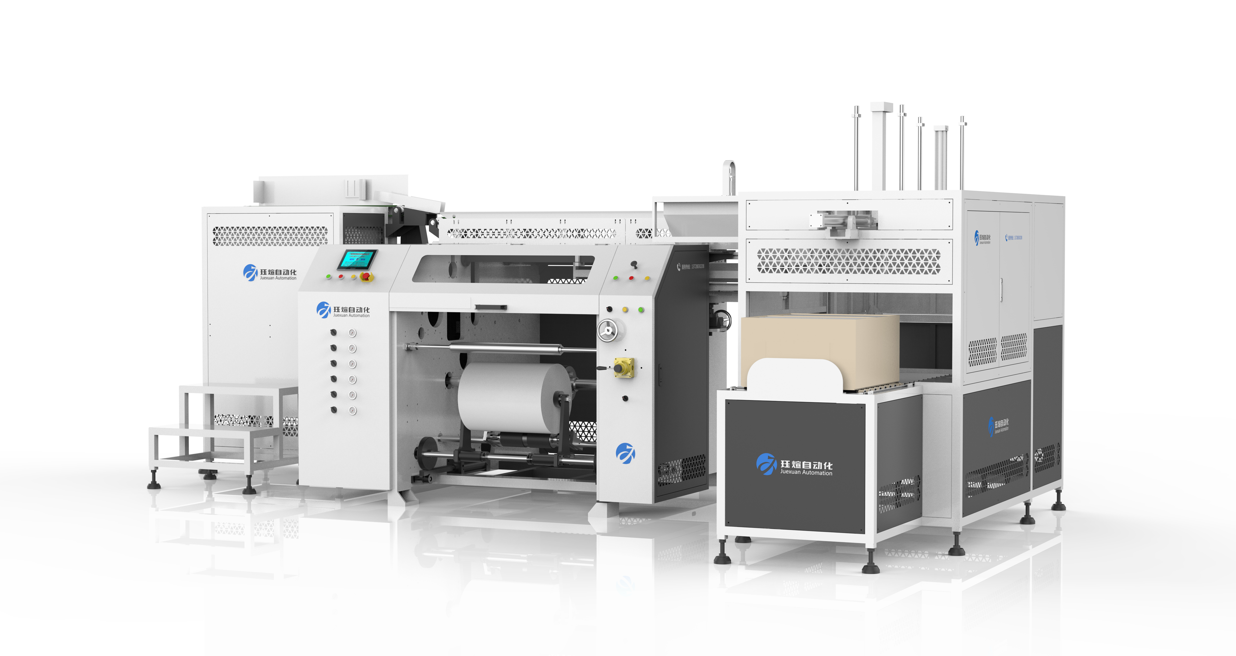 China Stretch film Slitting machine