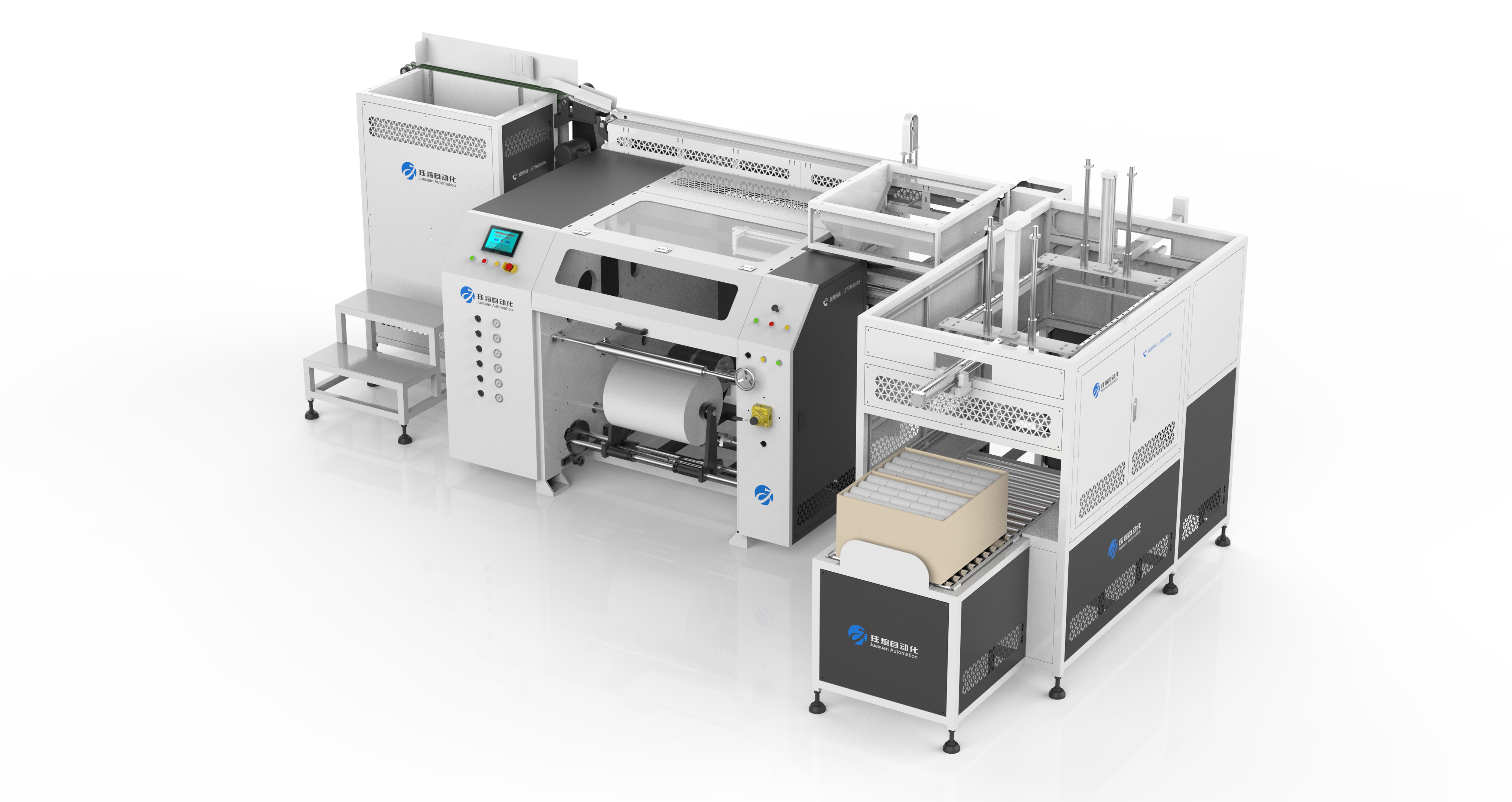China Stretch film Rewinding machine