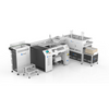 fully automatic stretch film slitter rewinder